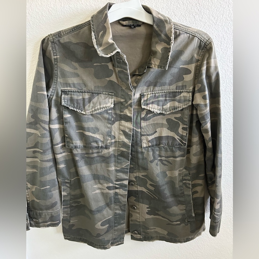 TopShop Camo Jacket